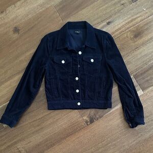Forever 21 Navy Corduroy Jacket